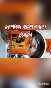 Rempah ayam madu bonda semudah A B C 200g
