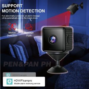 Wireless Mini Camera Built-in 1080P Mini Camera Home Surveillance Camera Motion Detection Recorder Camera