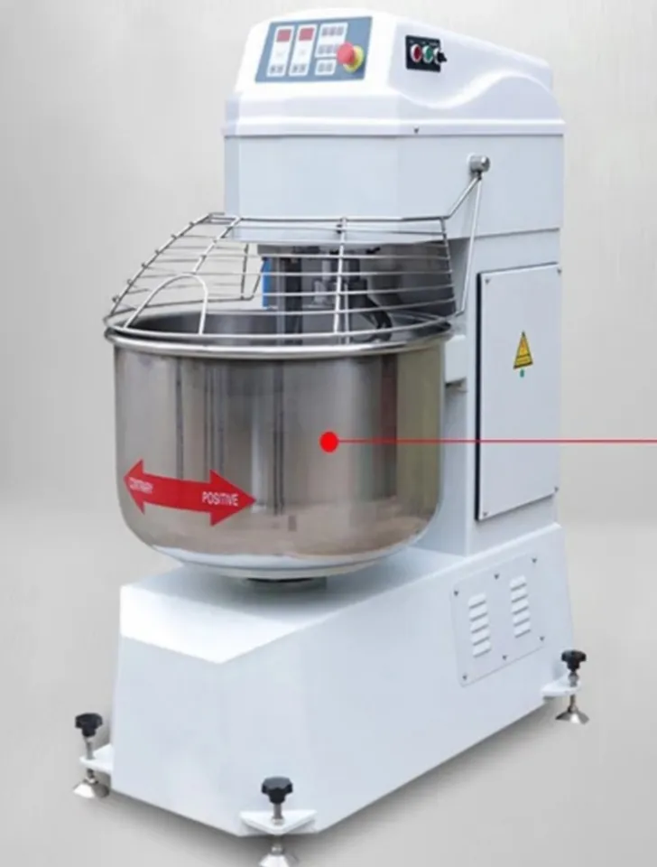 industrial type commercial spiral dough mixer 100kgs, 75kgs, 50kgs