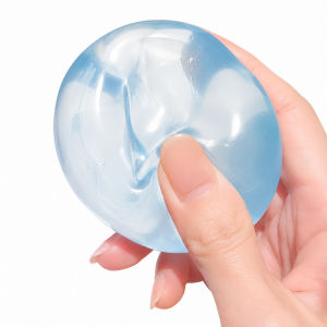 Squishy Ball Fidgets Toy Super Soft Coconut Oil Squeeze Ball Funny Sensory Toy for Adults Kids Gifts