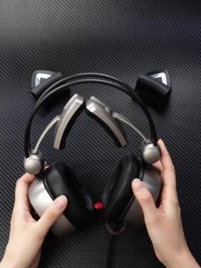 Cat ear headphone accessories suitable for Siberian s21 Headset K9 Universal Silicone Case Cute Decoration