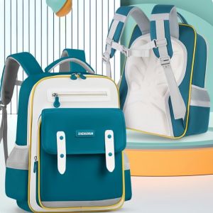 New School Bag For Kids 2026 Spine Protection Backpack For Kids Large Capacity Waterproof With Reflective Stripe School Backpack For Grades 3-6