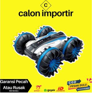 Mobil Remot Control Amfibi Stunt Car Water Land Amphibious Version Mainan Anak Bisa Di Darat Dan Air