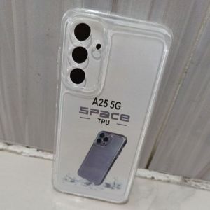 SoftCase Casing Samsung A25 5G A14 A24 A15 A34 A54 A05 A05S Silikon Bening Transparan Pelindung Belakang HP TPU Sapce