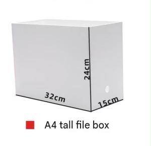 💟SOLUTION65💟 Multi-purpose A4 Tall File Box Storage Organizer Box Living Room Organizer Box Living Room Storage Box Kitchen Organizer Box Wardrobe Organizer Box Wardrobe Storage Box Cabinet Organizer Box Cabinet Storage Box Storeroom Storage Box