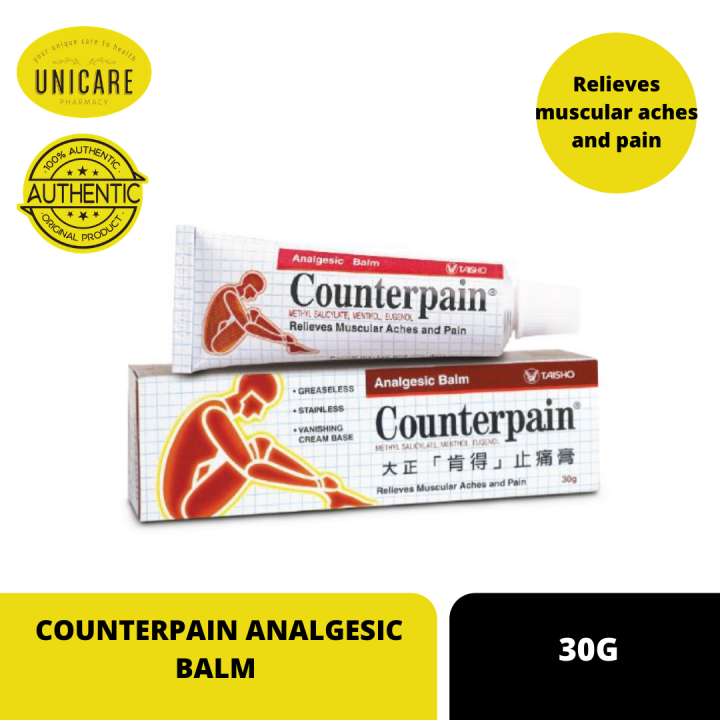 COUNTERPAIN ANALGESIC BALM 30G | Lazada