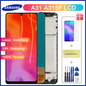 TFT Screen With Frame For Samsung Galaxy A31 A31F A315F LCD Display Touch Screen Digitizer Assembly Replacement Parts