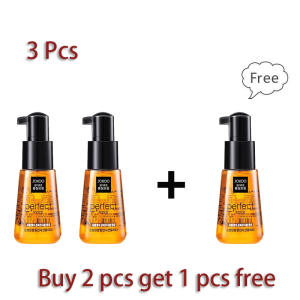 Morocco Argan Oil Hair Serum 70ml | Tame Frizz & Flyaways | Smooth & Improve Look of Dry Damaged Ends | Leave-In Nourishing Hair Oil Essence