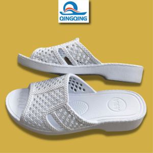 Dép tổ ong Trắng ASIA cao cấpsiêu nhẹđế dày 3cmchống trơn trượtFORM CHUẨN