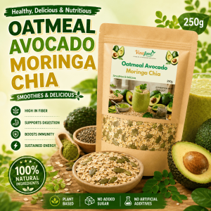 [BUY 1 GET 5] Oatmeal Avocado Moringa Chia | High Fiber Slimming Meal Replacement | Healthy Weight Loss