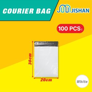 [100pcs] Multi-size Courier Bag / White Postage Envelope Bag / Flyer Bag / Kurier Bag / Mail Plastic Packaging