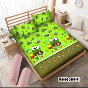 GRATIS ONGKIR BAYAR DI TEMPAT Promo Sprei Murah Doraemon Satu Set Ukuran 180x200 160x200 120x200