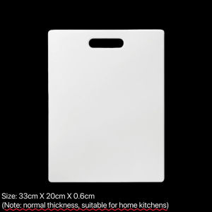 Thick plastic chopping board for meat vegetable sangkalan heavy duty chopping board food grade non slip cutting board kitchen board chopping antibacterial chopping board double sided cutting board  board chopper board tadtaran makapal plastic sangkalan
