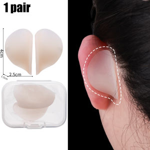 Dorisna Upgrade 4D Silicone Elf Ear Stickers Self-adhesive Skin Color Invisible Washable and Reusable Naturally Matte Elf Ear Stickers