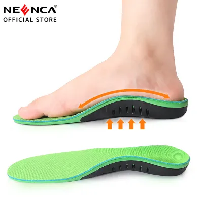 NEENCA Arch Support Insoles Men & Women Insoles for Plantar Fasciitis and Heel Spurs Orthotics Inserts for Relieve Flat Feet High Arch Foot Pain Overpronation Fallen Arch Foot valgus