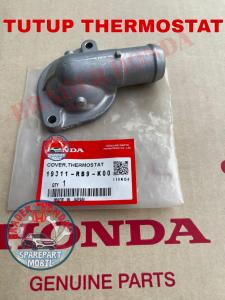 COVER TUTUP THERMOSTAT AIR RADIATOR JAZZ GE8 S RS CITY GM2 IVTEC FREED GB3 2008 2009 2010 2012 2013 2014 2015 HONDA 19311-RB9-K00 19311-RB0-000 CAP WATER PUMP POMPA ELBO TERMOSTAT PIPA PIPE HOSING SENSOR ECT TEMPERATUR