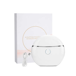 EMS Face Guasha Scrapping Massager with Red/Blue/Purple Light 42° Heat Massage Microcurrent Face Lifting Body Relief