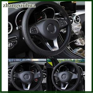 zhangxiuhua Car Auto Steering Wheel Cover Glove Microfiber Breathable Anti-slip 15 38cm