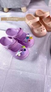 [Free Shipping] New Versatile Closed-Toe Slippers For Women Suitable For Outdoor Wear With Flat Or High Heels Thick Soles Non-Slip Odor-Resistant And Cartoon Designs