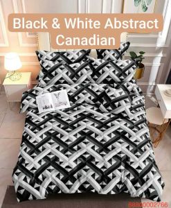 3 SIDES ZIPPER PRINTED FOAM/BED COVER - CANADIAN COTTON (CHOOSE DESIGN!)