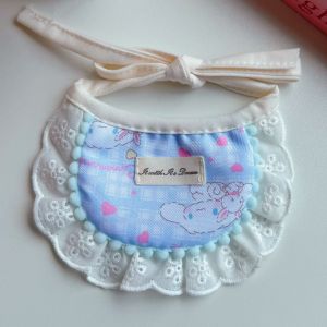 Pet Cat and Puppy Collar Bib Cute Cartoon Scarf