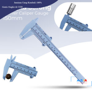 GemRed Jangka Sorong Vernier Caliper Gauge Micrometer 150mm - QST-600 - Blue