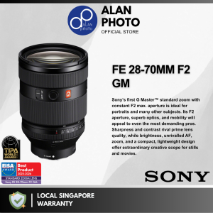 Sony FE 28-70mm F2 GM Lens [Sony E] [SEL2870GM] | Sony Singapore Warranty