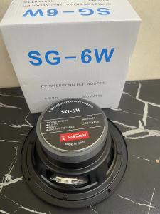 Konzert SG-6W 300 Watts HI-FI Woofer Size "6" Speaker For DIY Speaker (1 PC Only)