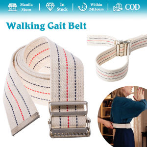 72" Gait Belt with Metal Buckle Gait Transfer Belt Patient Transfer Essential Walking & Transport Assistant for Elderly Disabled & Patients