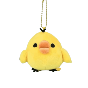 MODERNLUX 7CM Chicken Plushie Yellow Soft Animal Backpack Pendant Doll  Bag Pendant