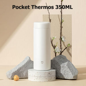 Xiaomi 350ml Thermos Vacuum Flask Insulated 316L Stainless Steel Thermal Cold Preservation Cup Portable Travel Water Bottle 小米保温杯