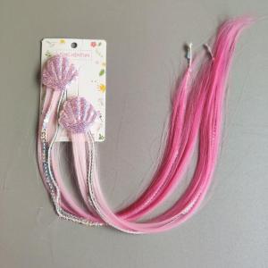 🔥🔥🔥adae Cô Gái Nàng tiên cá Tóc Giả Kẹp tóc đuôi ngựa trẻ em cầu vồng vỏ tóc Clip tóc mở rộng đầy màu sắc tóc giả Twist braider Phụ kiện tóc