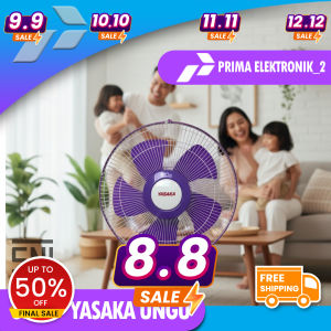 STAND FAN / KIPAS ANGIN BERDIRI YASAKA 16 INCH MURAH FLOOR LANTAI ANGIN KENCANG TURBO LOW WATT PE 2