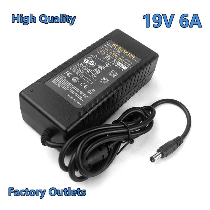19v 6a 5.5*2.5mm Lap Power Adapter For Notebook Power Supply Dc 19v 6a ...