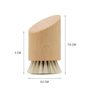Bàn Chải Tắm Cán Dài Gỗ Tre lông mềm  Kỳ Lưng Tẩy Tế Bào Chết Sợi PP Mềm Mại Massage Cơ Thể  40x10.5 cm