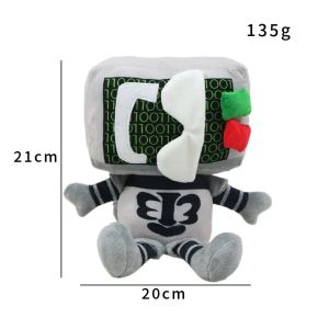 22cm Die of Death Killdroid Plushie Stuffed Game Peripheral Killdroid Badware Plush Doll Toy Pillow Decoration Holiday Xmas Gift
