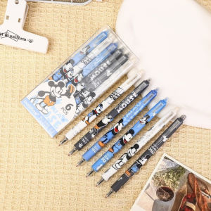 ปากกาลบได้สีน้ำเงิน กล่องละ6แท่ง ซีรีส์เท่ ST แบบกด ปากกาเจลลบได้ การ์ตูน สร้างสรรค์ เทอร์มอล ลบง่าย