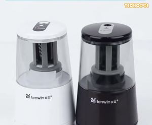 Electric Automatic Pencil Sharpener Easy Sharpen Adjustable Size
