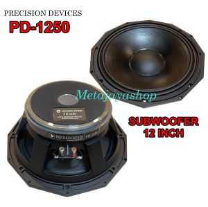 Component Speaker Precision Devices PD1250 12 Inch  Voice Coil 3" Komponen Subwoofer 12"