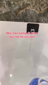 COMBO 50 Móc dán tường chịu lực inox 304 Móc treo tường siêu dính treo đồ đa năng quần áo tiện ích-SMH