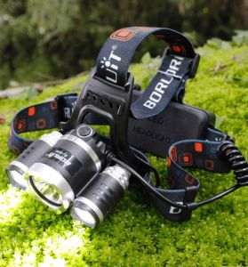 ĐÈN BIN ĐỘI ĐẦU 3 BÓNG LED SIÊU SÁNG