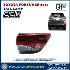 TOYOTA FORTUNER 2016~ 2.4/2.7 GUN155R TGN156R Tail Lamp Taillight / Lampu Belakang