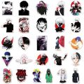 51pcs Anime Tokyo Ghoul Waterproof Stickers Lot Bundle Sticker Japanese Manga Vinyl Sticker. 