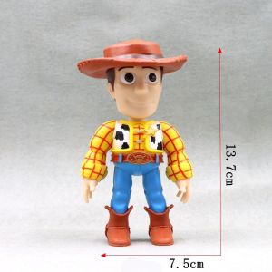 Disney phim hoạt hình đồ chơi câu chuyện Buzz Lightyear búp bê mô hình Woody mô hình PVC đồ chơi trẻ em Quà tặng