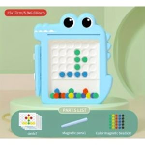 Magnetic Pattern Toys / Mainan Magnet Anak / Mainan Tracing Preschool / Mainan Terapi Motorik Halus