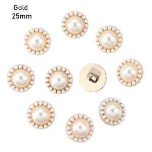 NALANILI 10Pcs Clothing Accessories Sewing Button Ornaments work Sewing Accessories Shirt Buttons Pearl Clothing Buttons