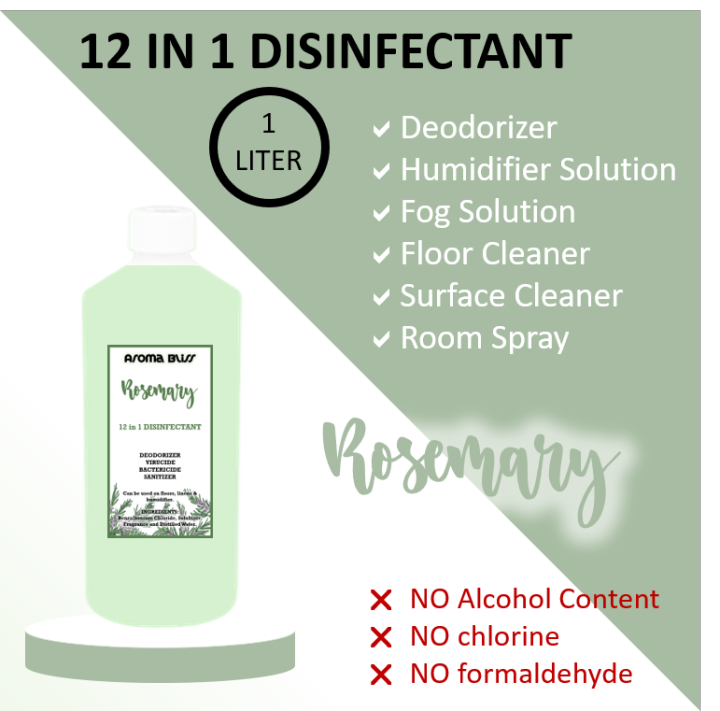 ROSEMARY 1 LITER HUMIDIFIER DISINFECTANT SOLUTION Lazada PH