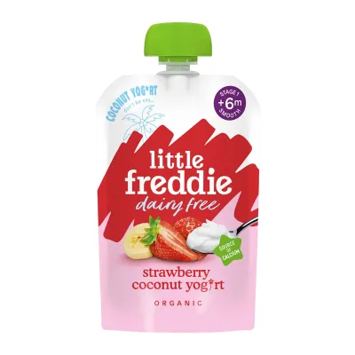 Little Freddie Dairy Free Strawberry Coconut Yoghurt
