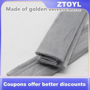【ZTOYL】 2 cái vải nhung mềm tay nắm cửa tủ lạnh tay cầm giữ chống tĩnh điện tay cầm bảo vệ thiết bị nhà bếp sạch sẽ tay cầm trang trí