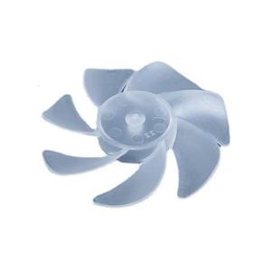 Mini Fan Blade Plastic Fan Blade Replacement Small Power Hair Dryer Fan Leaves Fan Motor Accessories